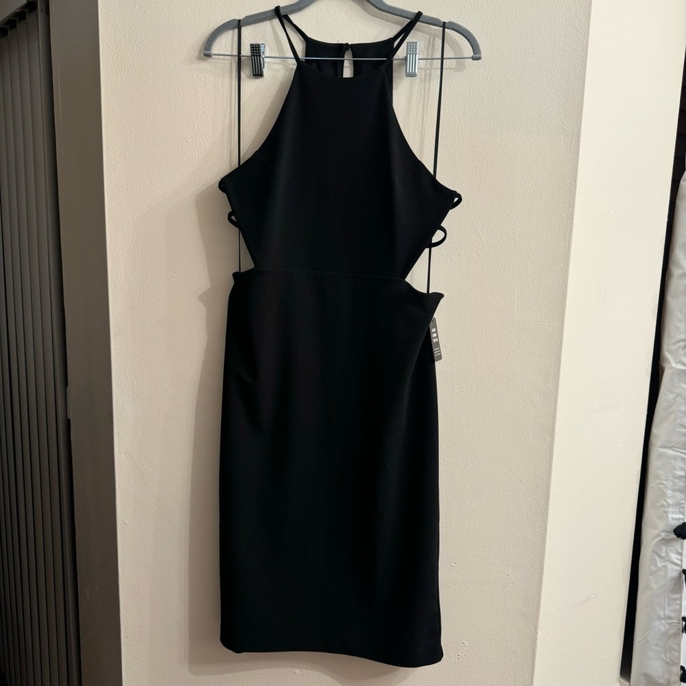 Express Women’s Tank Top Cut Out Midi Dress with Slit Size Medium NWT